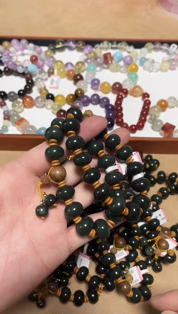 未镶嵌手链水晶18-65和田玉手串