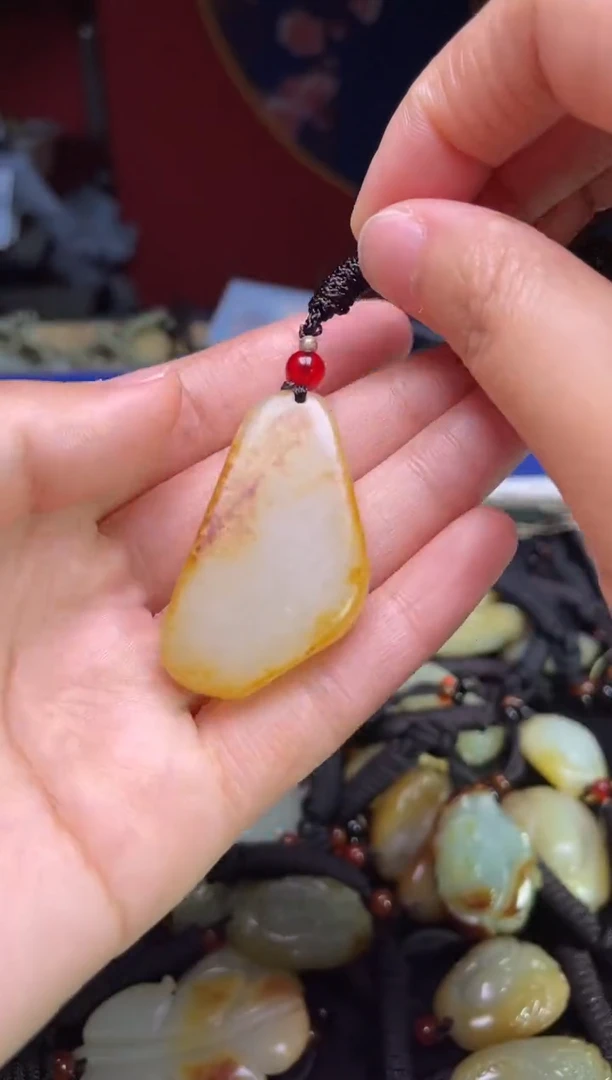 颈饰未镶嵌和田玉123