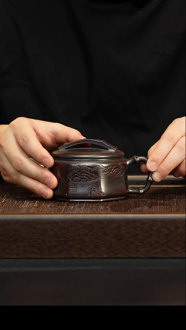 茶壶紫砂宜兴紫砂壶h60025