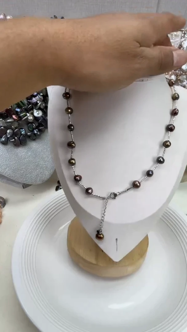 颈饰未镶嵌淡水珍珠1