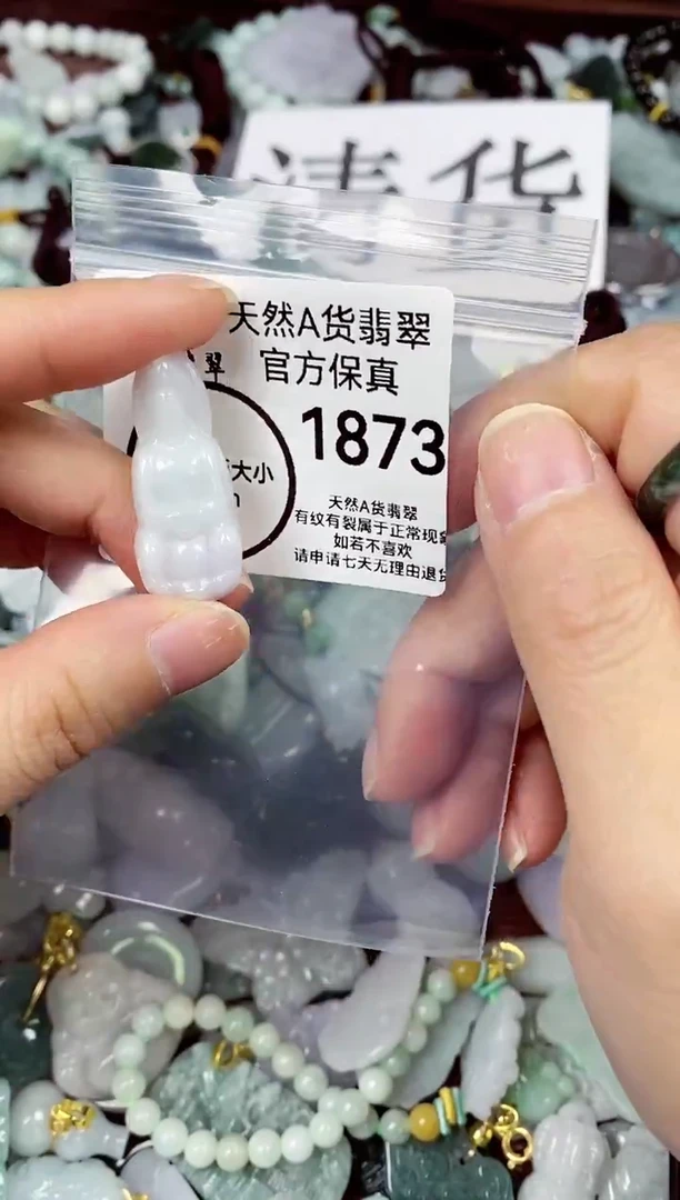 【闪购商品】翡翠颈饰未镶嵌天然A货翡翠18731