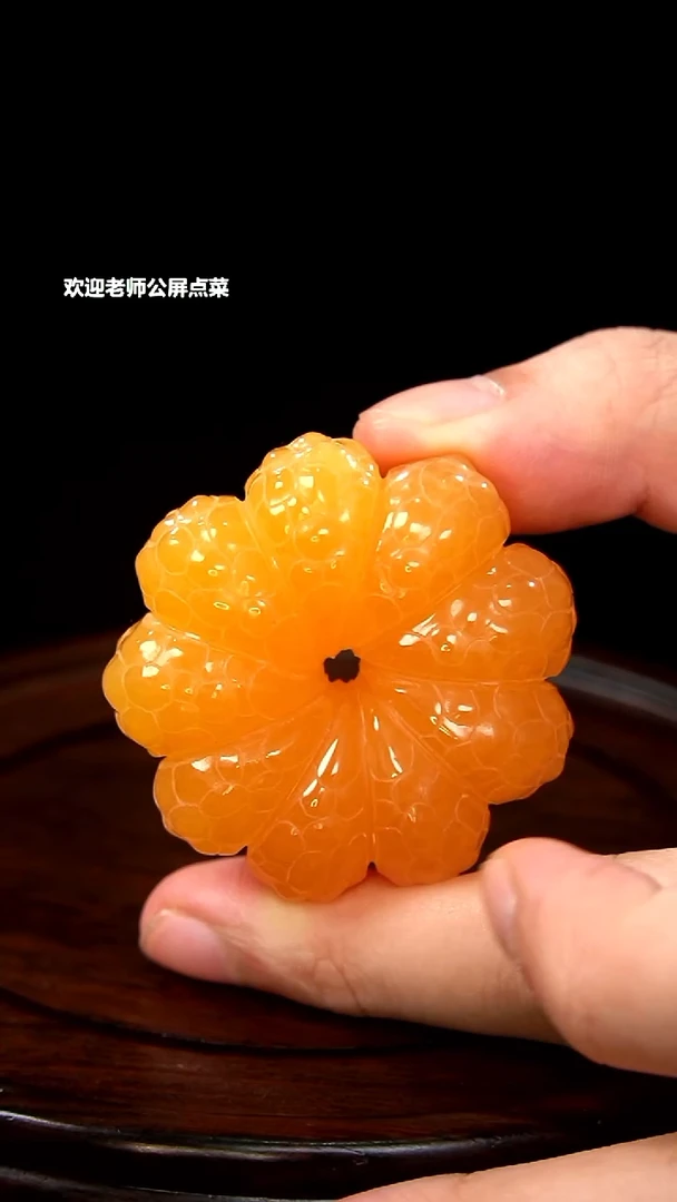 寿山石采****?金田黄手把