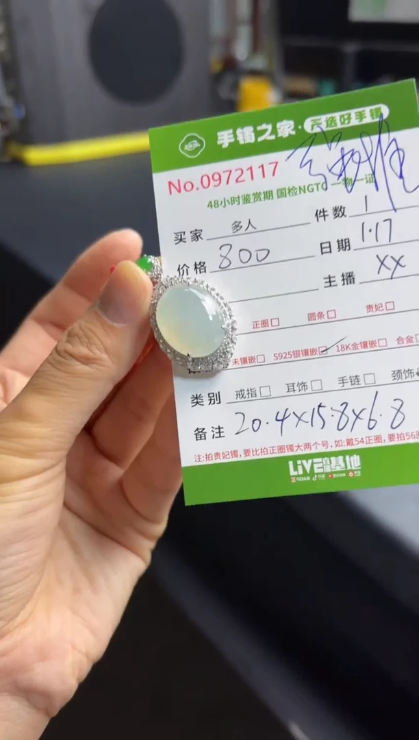 【闪购商品】翡翠颈饰银S925镶嵌多人