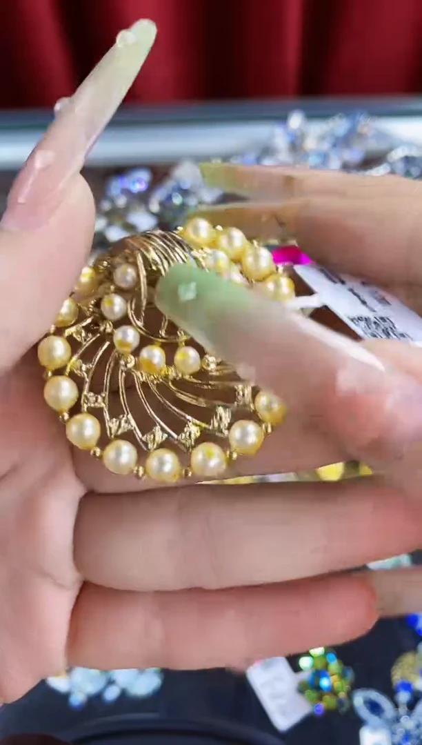 铜合金琉璃楚楚珠宝中古甄选不退换