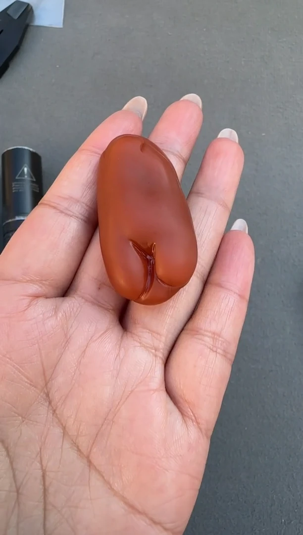 未镶嵌配饰南红玛瑙原矿无优化随型10号W