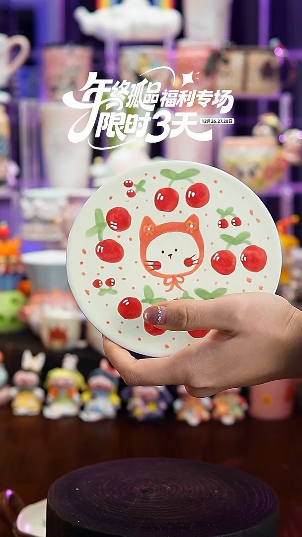 杯子瓷Y618景德镇手工手绘杯子摆件