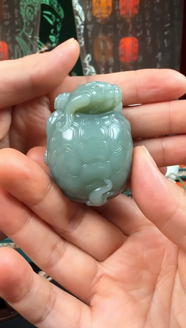 未镶嵌和田玉挂件用****1龙龟