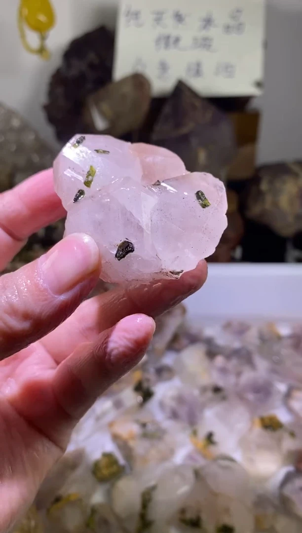 未镶嵌珠宝半成品水晶116号66g四川超七花园水晶