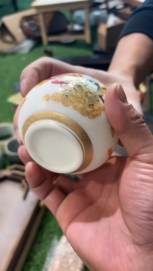 【闪购商品】样品冰种二郎猫杯子