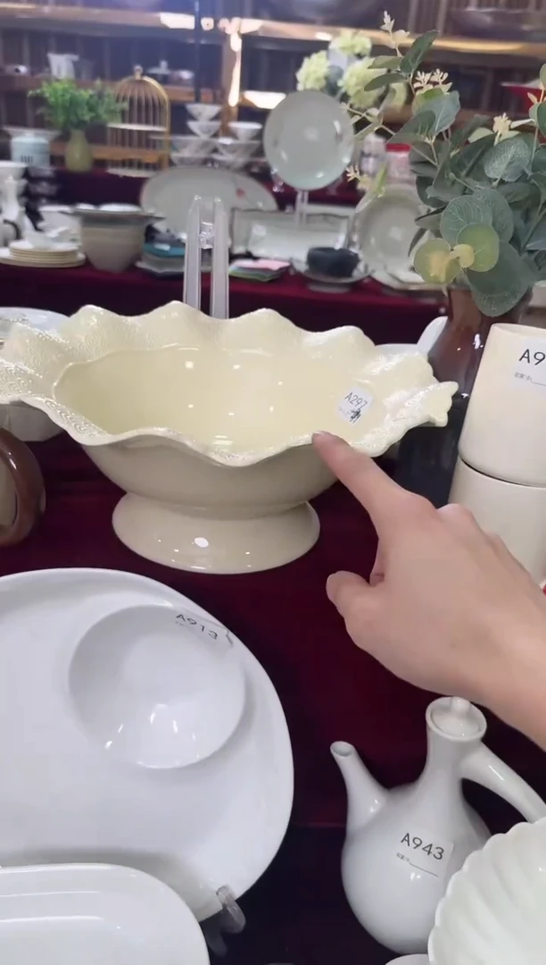 摆件陶A297  仓库清仓微瑕陶瓷餐具