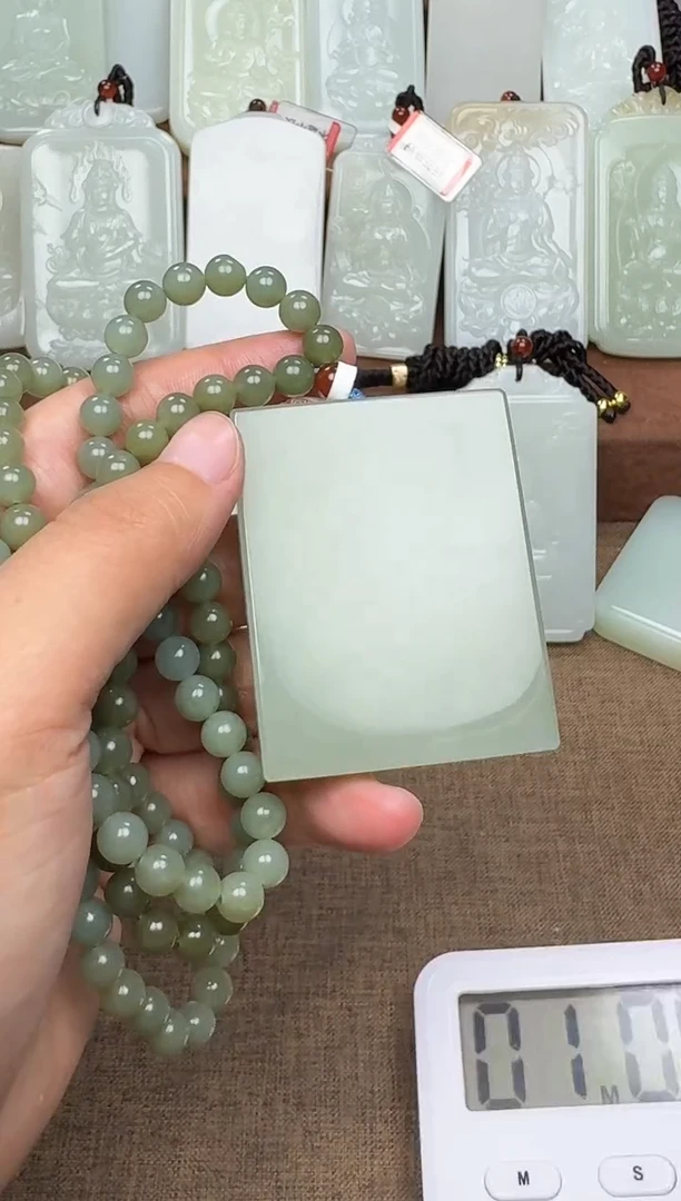 【闪购商品】和田玉颈饰未镶嵌和田玉挂件