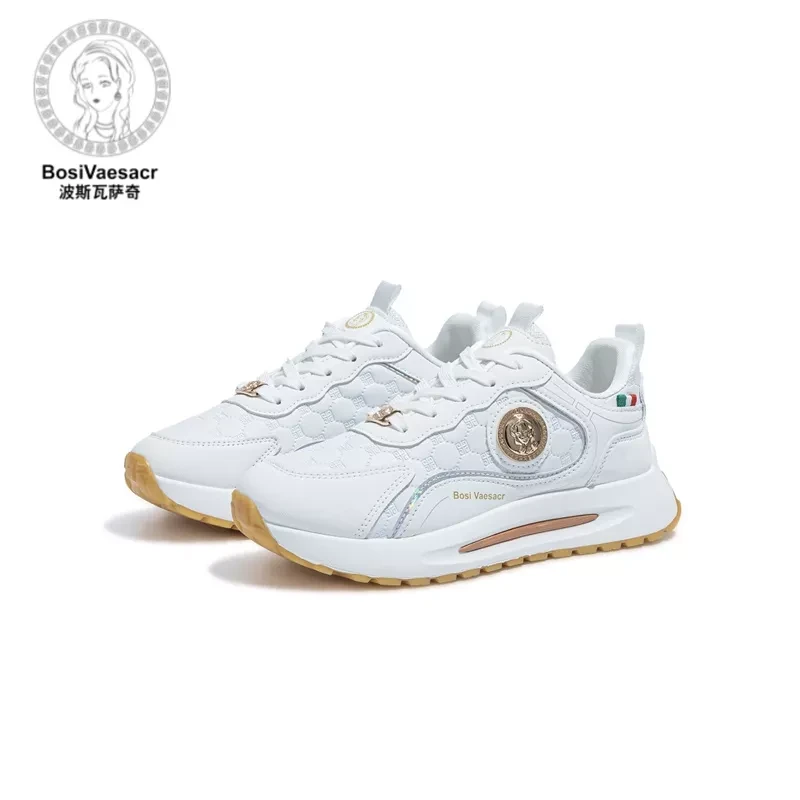 【男女同款】2025秋季Bosi Vaesacr波斯瓦萨奇皮面厚底轻奢时尚鞋NX