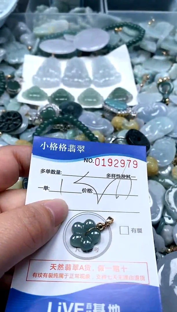 【闪购商品】翡翠颈饰未镶嵌闪购商品0192979