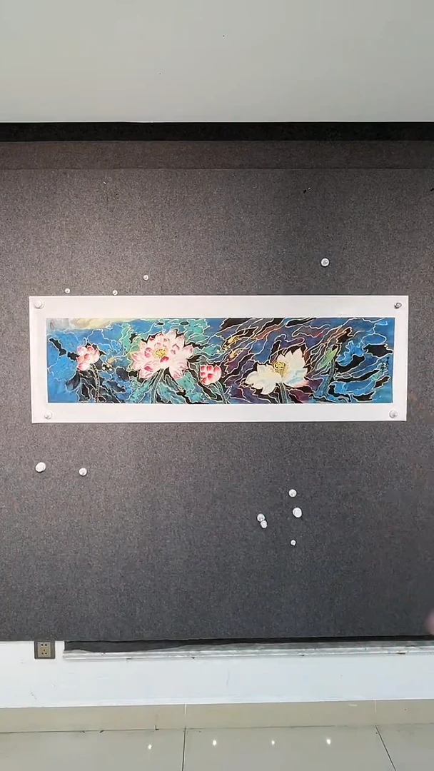 国画段益雄老师四尺对开