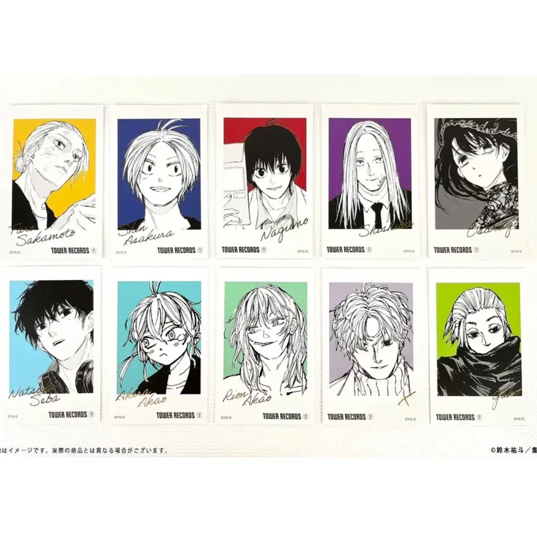 【坂本日常】 坂本days 金签拍立得 SNS透卡 音乐卡 盲盒直播间代拆