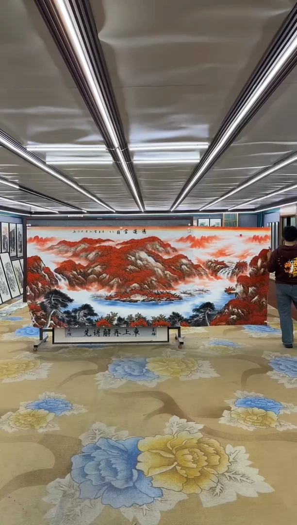 绘画绘画dc刘雪红-大丈二-国画