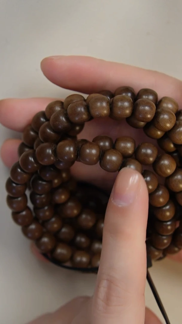 【闪购商品】檀香木手串/手链阴沉老山檀香8*9老型土埋瑕疵
