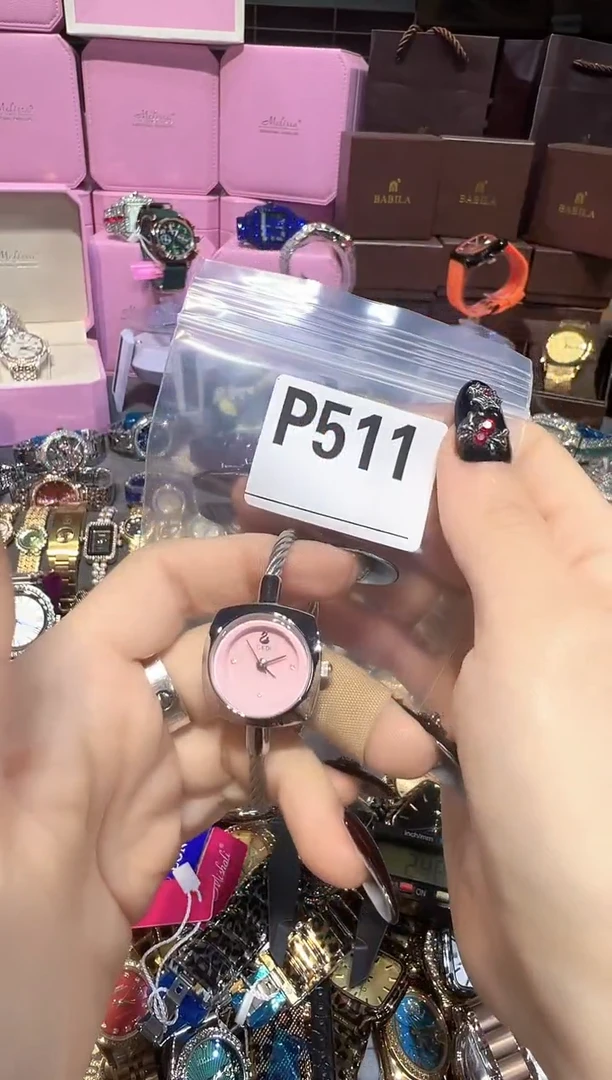 石英机芯不锈钢不锈钢直播定闪专用