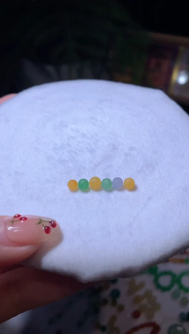 【闪购商品】定制翡翠未镶嵌珠子1100+110