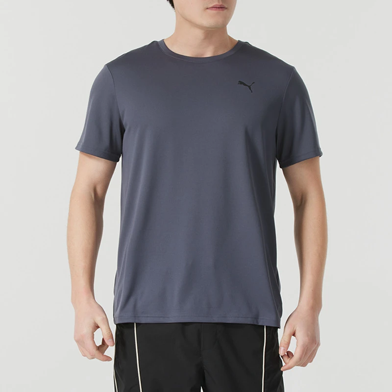 PUMA彪马短袖T恤男装夏季新款运动休闲服时尚透气圆领上衣 527344