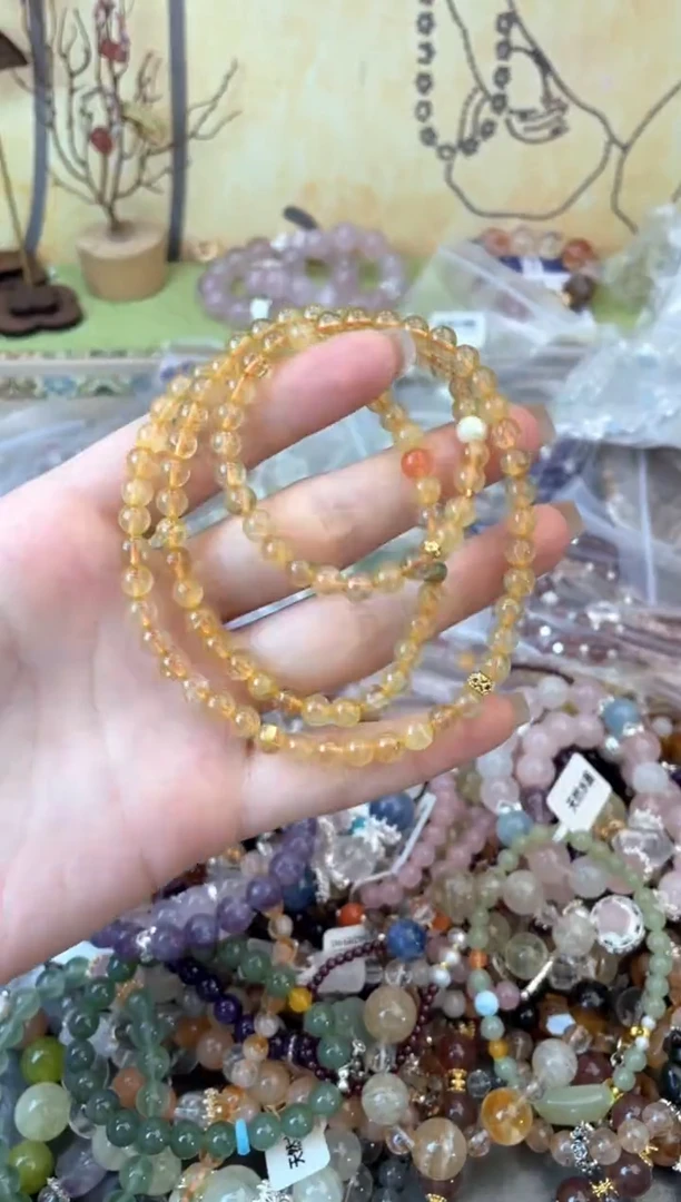 发晶手链未镶嵌382手串