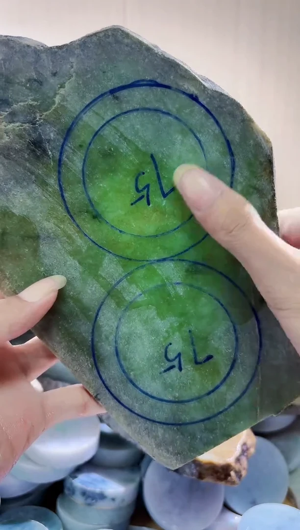 未镶嵌挂件翡翠翡翠A货 陈谭728