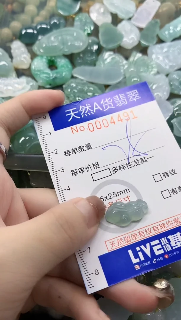 颈饰未镶嵌翡翠D****I天然A货翡翠