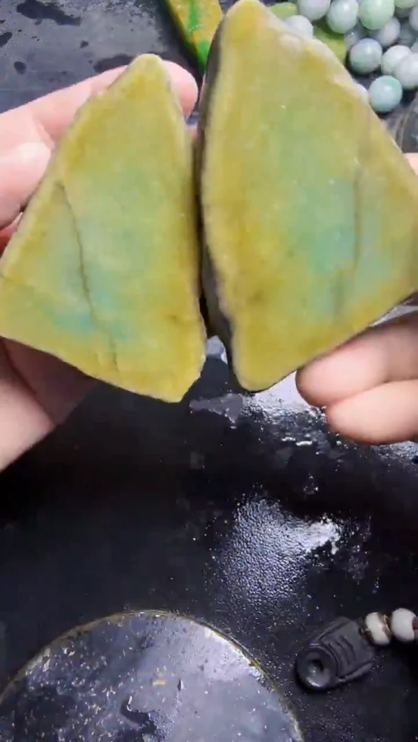 未镶嵌挂件翡翠善*天然翡翠164