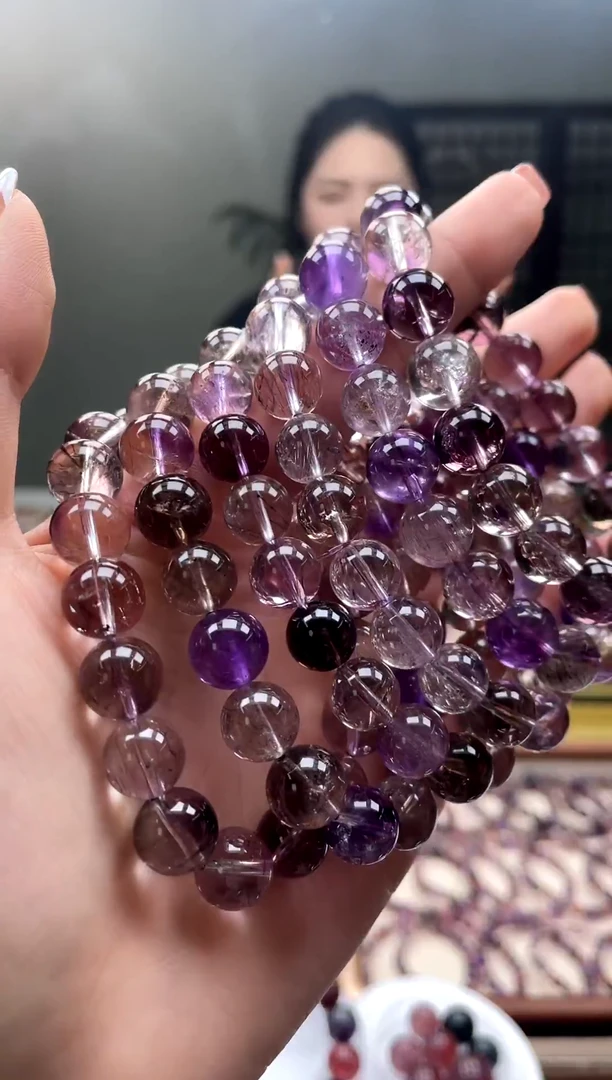 未镶嵌手串水晶【迎迎甄选】超七仙女超手串10mm 多样性发一