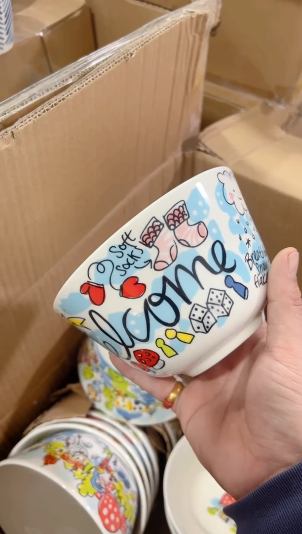 【闪购商品】碟荷兰太太-----面碗---南瓜