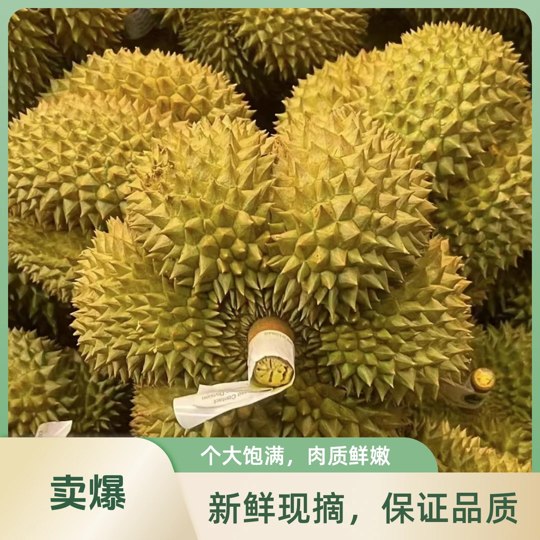 【享受10送1】空运树上熟-泰国纯 AA 果榴莲  -新日期