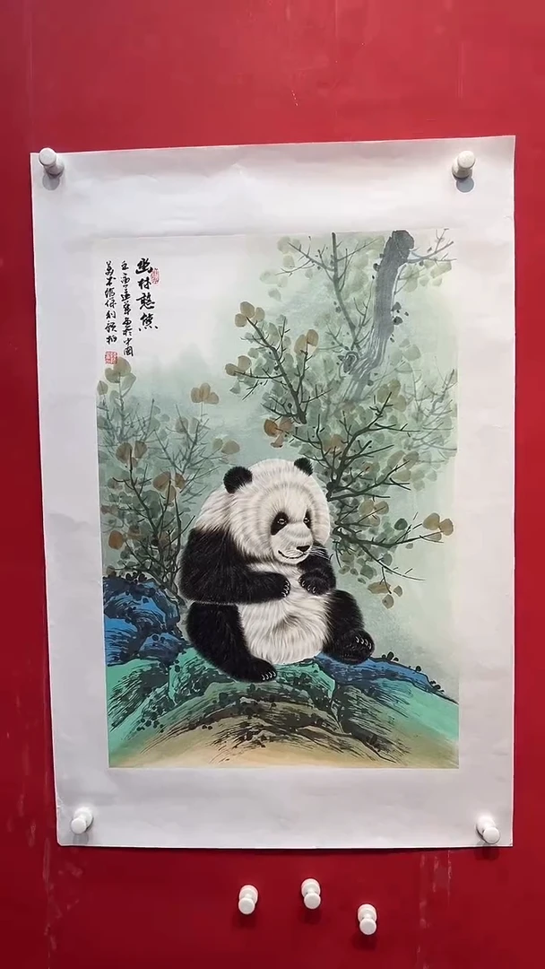 国画画家陆远华纯手绘原作