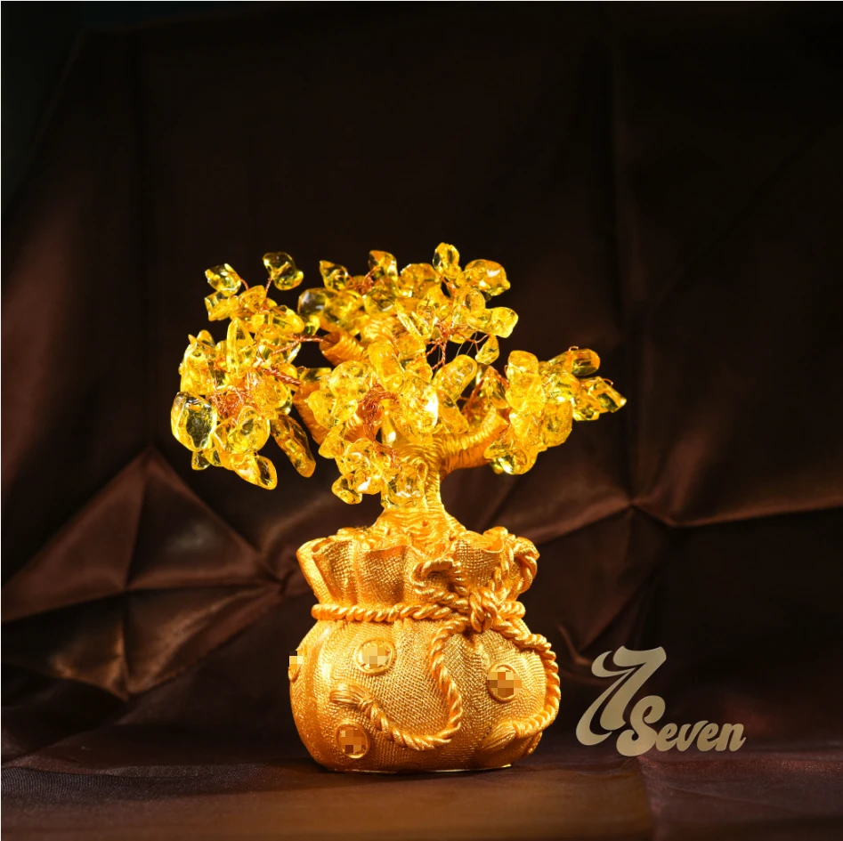 【印象吉祥】黄水cc树摆件（多样性发其一）