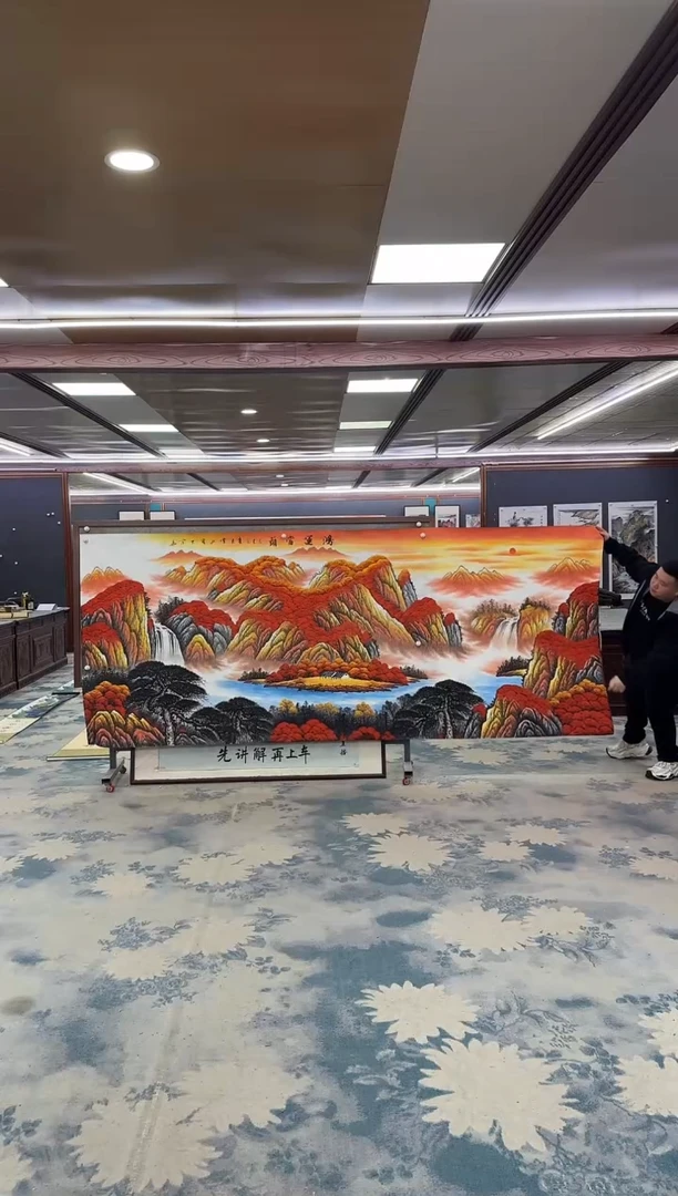 国画W-刘雪红-大丈二-山水国画