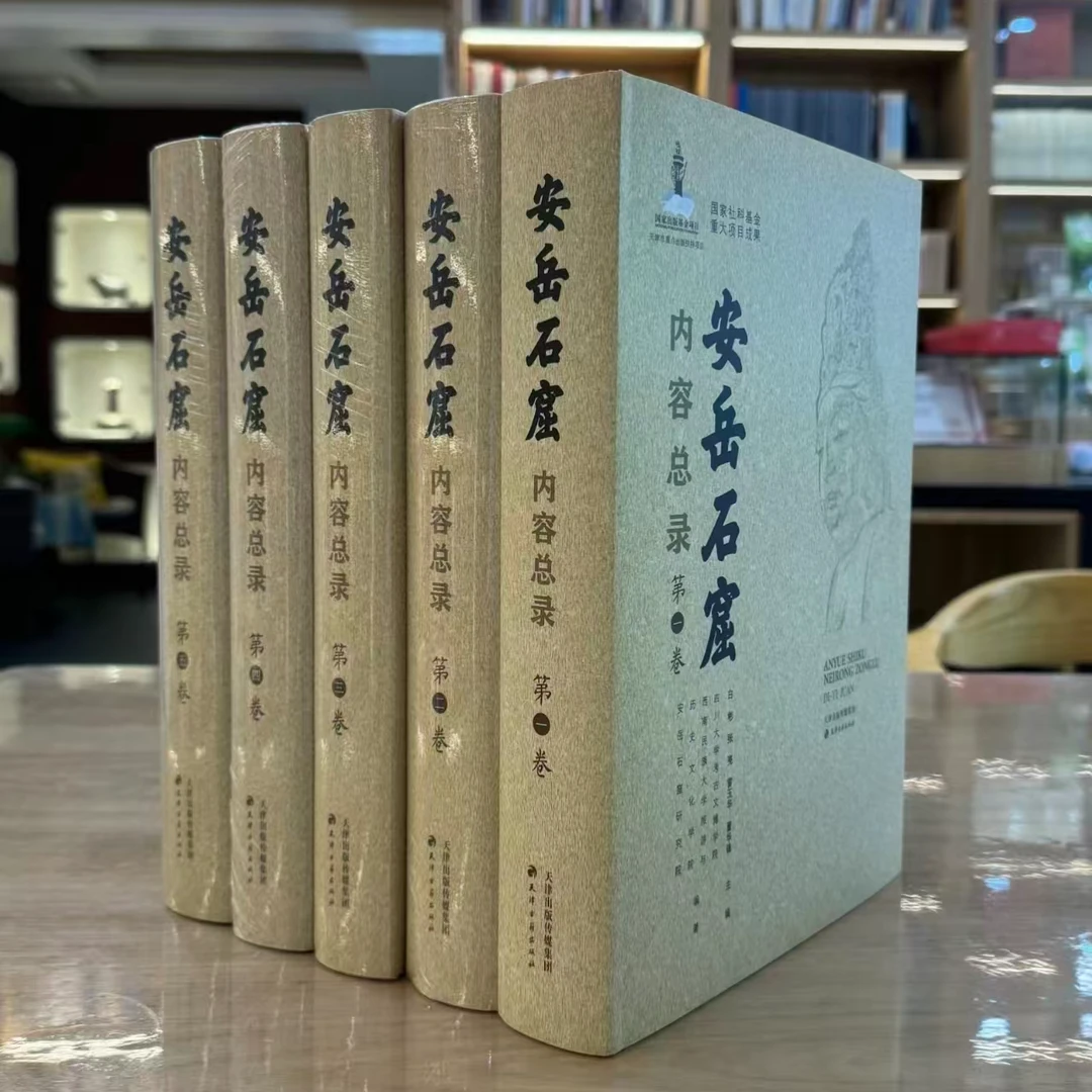 安岳石窟内容总录（共5册）