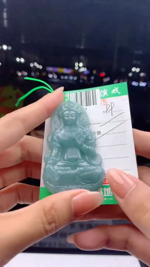 颈饰未镶嵌翡翠天然A货翡翠多样性发其一