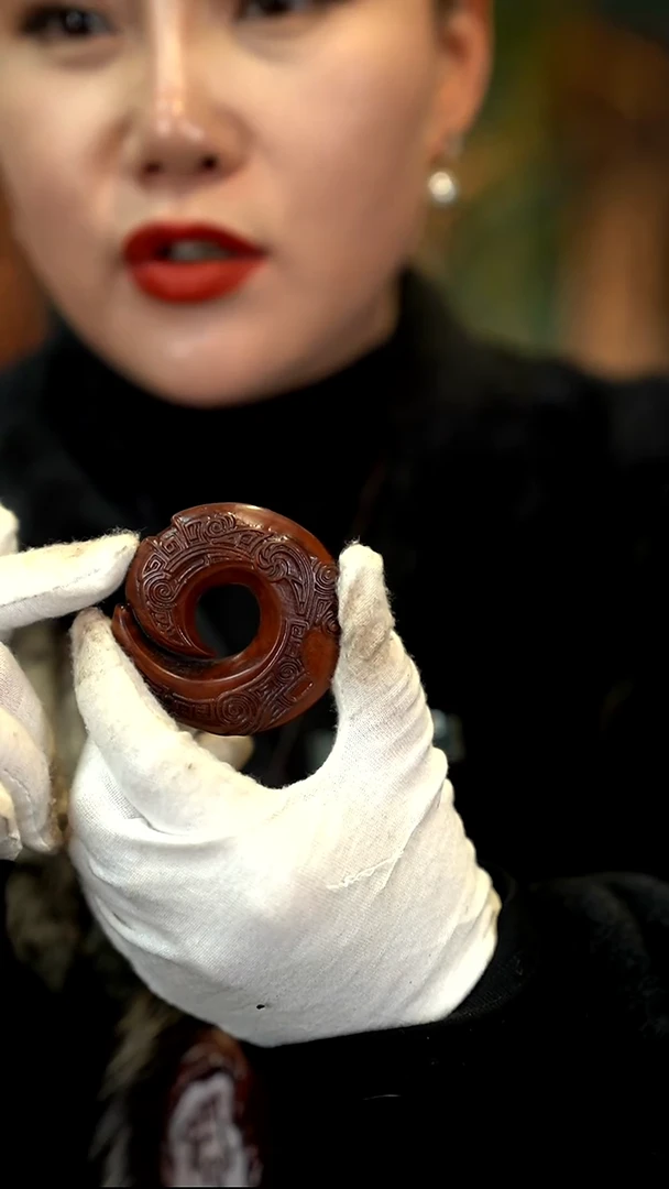 木雷击枣木时来运转挂件