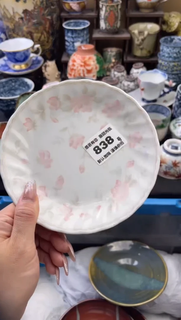 【闪购商品】瓷片838号六六瓷器工艺品瓷器