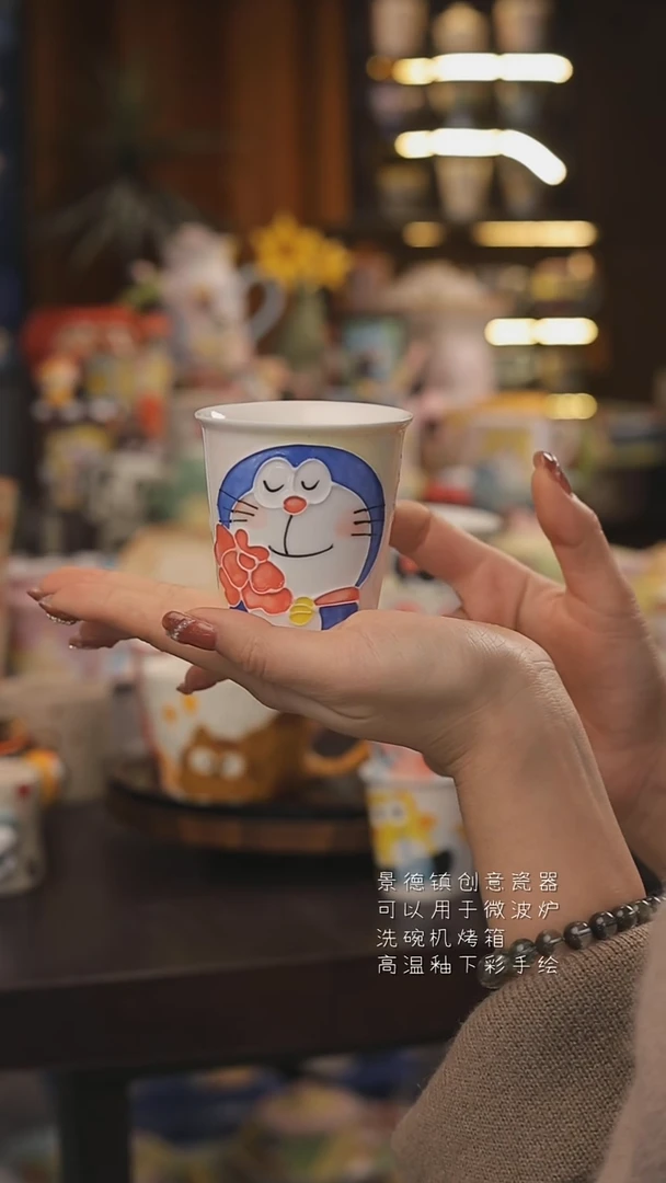 景德镇釉下彩绘设计师款式陶瓷