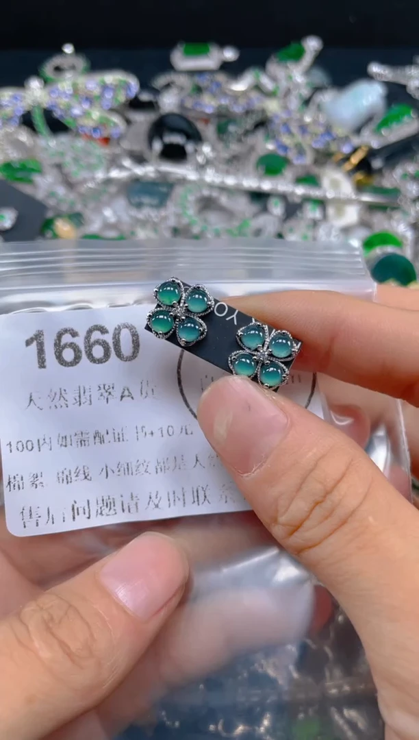 翡翠未镶嵌颈饰1660