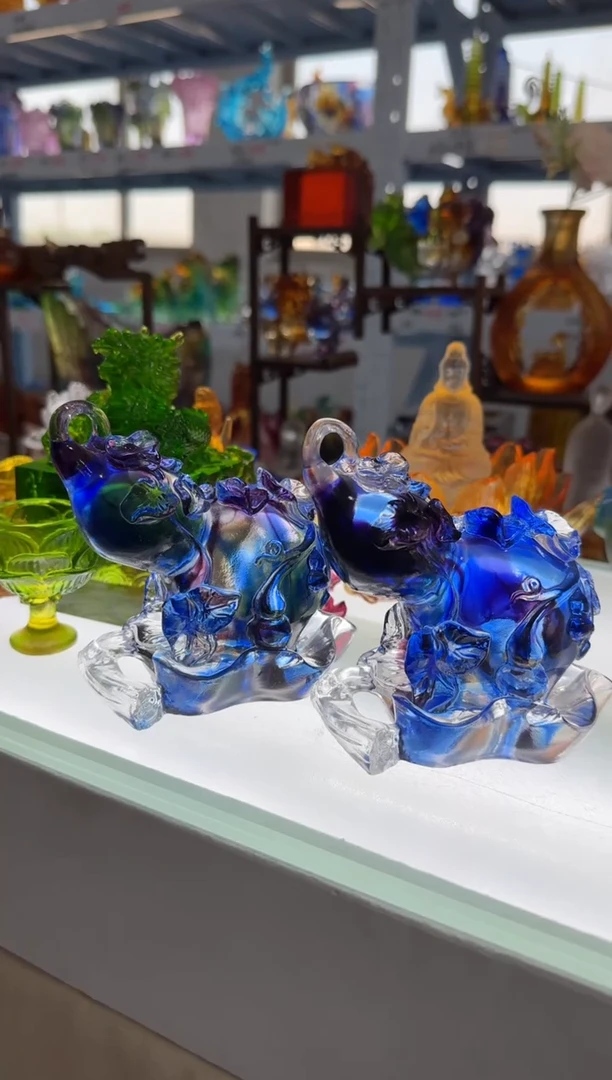 琉璃两个一对 全品