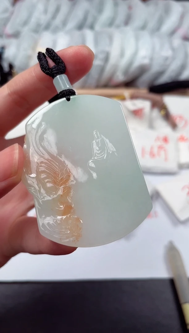颈饰未镶嵌翡翠天然A货