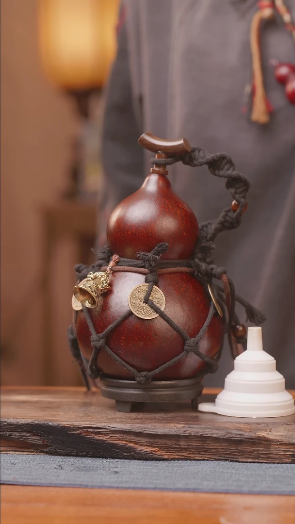 1374号链接精品大漆葫芦现货现发[一物一拍]