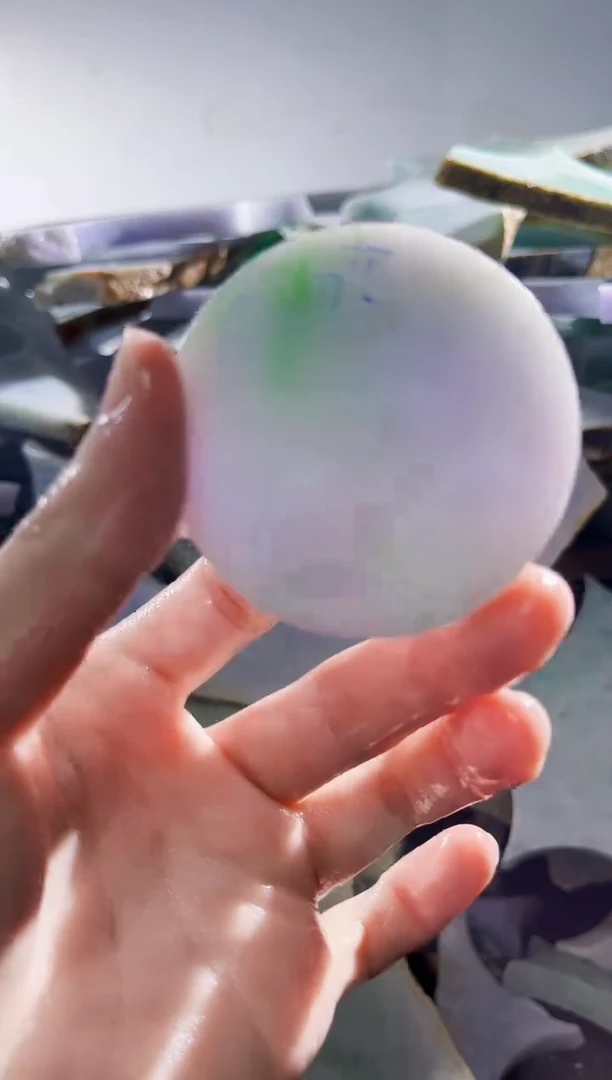 裸石翡翠缅甸翡翠A货文5606