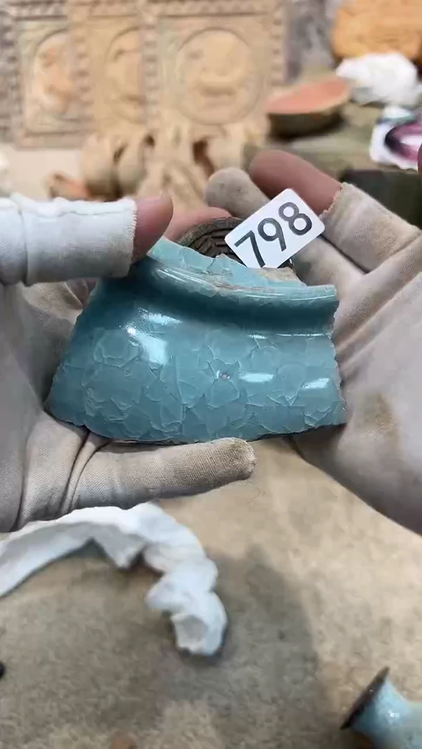 瓷片回*瓷器  瓷片  瓷