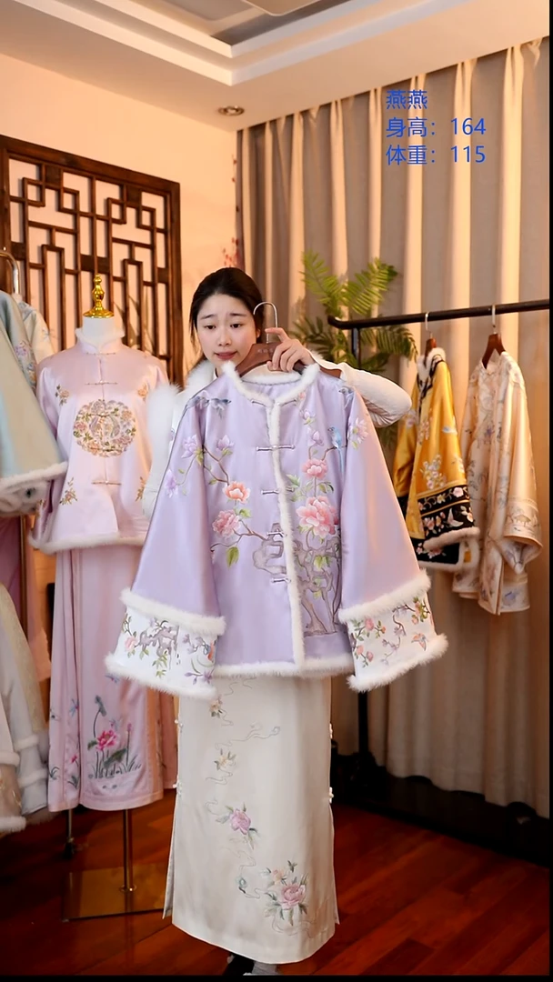 刺绣真丝重工苏绣 非遗服饰