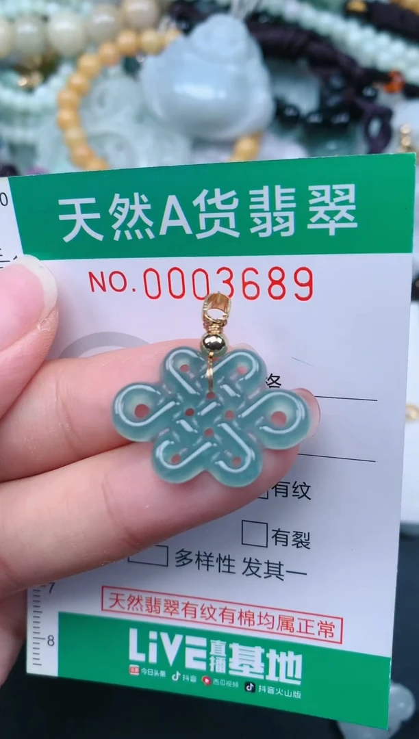 翡翠未镶嵌颈饰.0003689