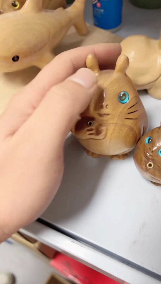 【闪购商品】香樟木龙猫香插一大一小