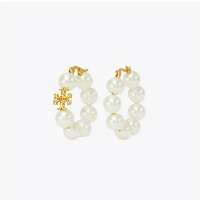TORY BURCH/汤丽柏琦气质微标名媛气质耳环  140674