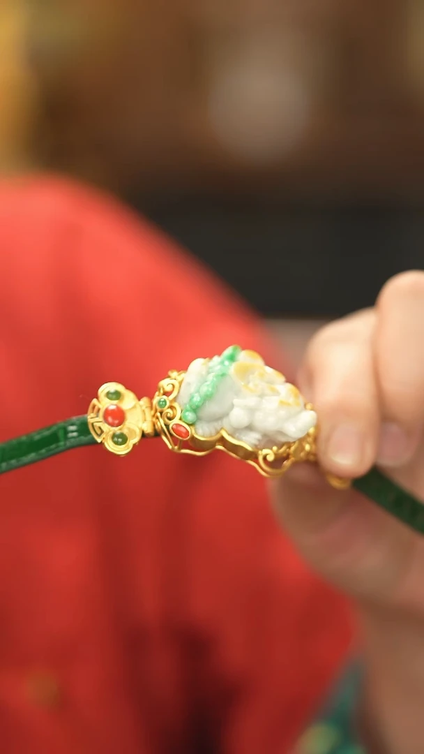 【闪购商品】翡翠戒指银S925镶嵌新款